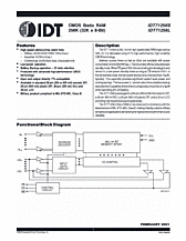 DataSheet IDT71256L pdf